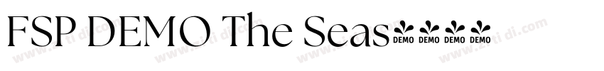 FSP DEMO The Seas字体转换 FSP DEMO The Seas字体转换
